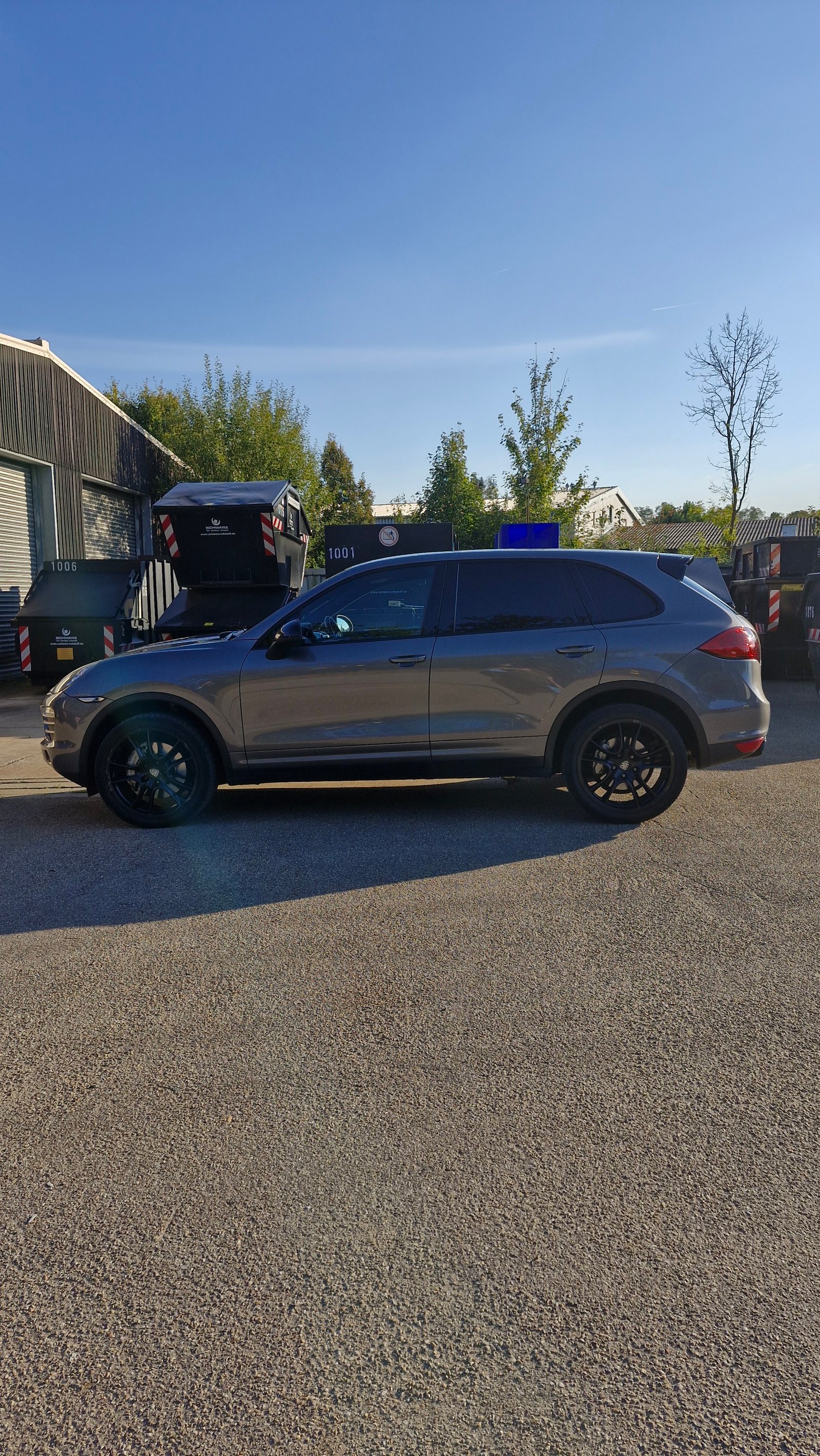 Porsche Cayenne grau